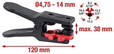 KS Tools 122.1296 ALLinone vloeistofstopper Ø 4,75 - 14 mm