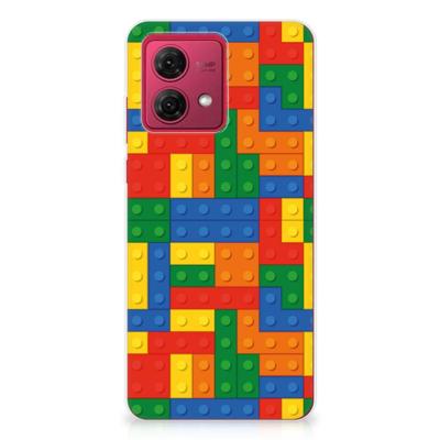 Motorola Moto G84 | TPU bumper | Blokken