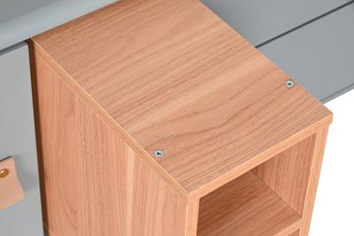 Tv-meubel Home ESPRIT Blauw Grijs Polypropyleen Hout MDF 140 x 40 x 55 cm Tv-meubel Home ESPRIT Blauw Grijs Polypropyleen Hout MDF 140 x 40 x 55 cm