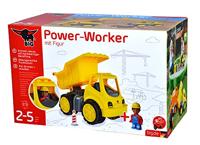 Big Simba power-worker kiepwagen + figuur - thumbnail