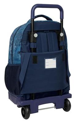 Schoolrugzak Safta New edition Marineblauw 33 x 45 x 22 cm Schoolrugzak Safta New edition Marineblauw 33 x 45 x 22 cm