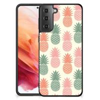 Samsung Galaxy S21 Back Cover Hoesje Ananas - thumbnail