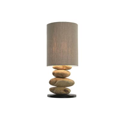 Bureaulamp Home ESPRIT Zwart Beige Natuurlijk 50 W 220 V