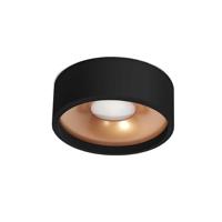 Artdelight Plafondlamp Orlando Ø 14 cm zwart koper - thumbnail