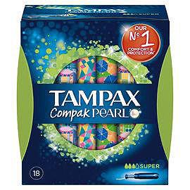 Tampax Pearl Compak Super 18