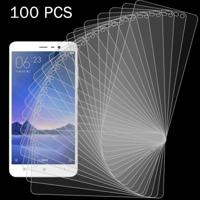 100 stuks Xiaomi Redmi Note 3 0 26 mm 9H oppervlaktehardheid 2.5D explosieveilige gehard glas scherm Film - thumbnail