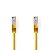 CAT5e SF/UTP-Netwerkkabel | RJ45 Male - RJ45 Male | 15 m | Geel - thumbnail