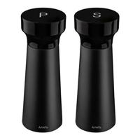 Amefa Houten Peper-Zout Molen Set 15 cm 2 Stuks Zwart - thumbnail
