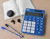 Desq bureaurekenmachine New Generation XLarge 30110, donkerblauw - thumbnail