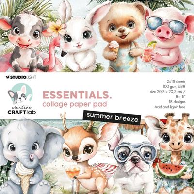 Creative Craftlab • essentials collage paper pad summer breeze