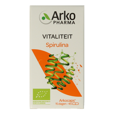 Arkopharma Spirulina bio 45 Capsules Arkopharma Spirulina bio 45 Capsules