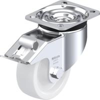 Blickle LK-SPO 100G-1-FI Zwenkwiel met rem Wieldiameter: 100 mm Draagvermogen (max.): 350 kg 1 stuk(s) - thumbnail