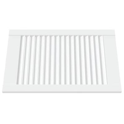 Kastdeur met lamellen 61,5x39,4 cm massief grenenhout wit Kastdeur met lamellen 61,5x39,4 cm massief grenenhout wit