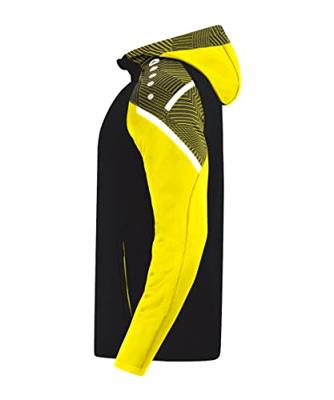 JAKO 6822 Jas Met Kap Performance - Zwart/Zachtgeel - 3XL