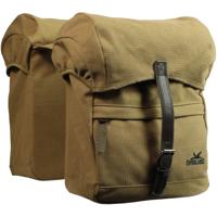 Greenlands Dubbele fietstas travel bag 40 liter 30 x 37 x 17 cm - zandkleur - thumbnail
