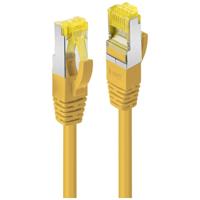 LINDY 47665 RJ45 Netwerkkabel, patchkabel CAT 7 S/FTP 5.00 m Geel Halogeenvrij 1 stuk(s) - thumbnail