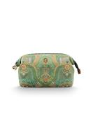 Pip Studio Pip Studio Cooper Cosmetic Purse Medium Jabali Green 22.5x9.5x15cm - thumbnail