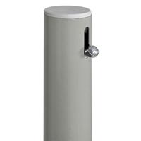 Tuinscherm uittrekbaar 160x300 cm grijs - thumbnail