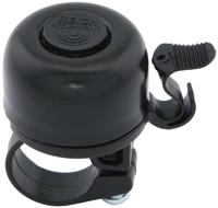REICH mini fietsbel mini bell alu black - thumbnail