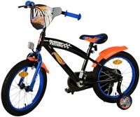 Ngk Hot wheels 16 inch fiets zwart/oranje/blauw 31656 - thumbnail