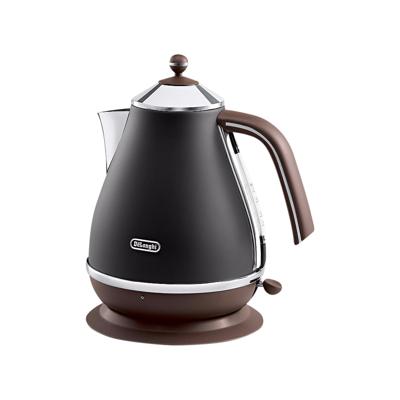 Bollitore - DELONGHI - KBOV2001.BK - 2000 W - 1,7 L - Nero opaco / Cioccolato