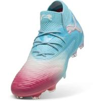 PUMA Future 8 Ultimate Re-Charge Gras Voetbalschoenen (FG) Blauw Roze Wit - thumbnail