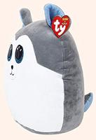 TY Squish A Boos Knuffelkussen Husky Slush 31 cm - thumbnail