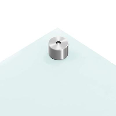 VidaXL Spatschermen keuken 2 st 80x60 cm gehard glas wit