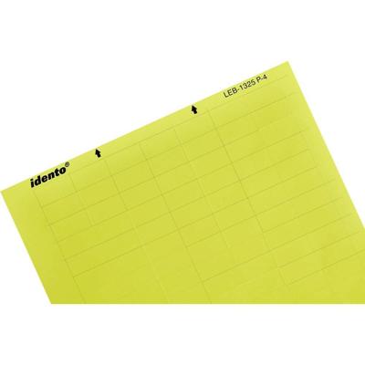 TE Connectivity 1768033-4 LEB-0615P-4 Kabeletiket LEB 15.24 x 6.35 mm Kleur van het label: Geel Aantal etiketten: 528