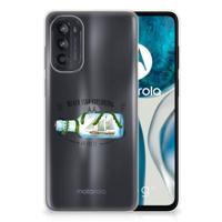 Motorola Moto G52/G82 Telefoonhoesje met Naam Boho Bottle - thumbnail