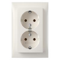 Berker B S1 Inb Contactdoos | 2V | RA | PW - 66.033.51 - thumbnail