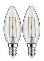 Paulmann 28855 LED-lamp Energielabel F (A - G) E14 2.7 W Warmwit (Ø x h) 35 mm x 97 mm 2 stuk(s) - thumbnail