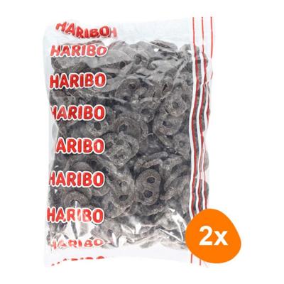 Haribo - Zoute Krakelingen - 2x 1,5kg