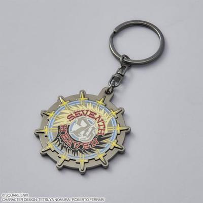 Final Fantasy VII Metal Keychain - Seventh Heaven
