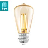 EGLO Ledlamp - e27- 270 lm - st48 rustique - amber 2200k - thumbnail