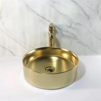 Waskom AquaSplash Oro 40x12 cm Mat Goud Aquasplash - thumbnail