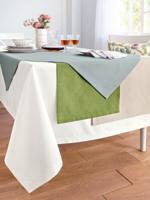 Sander Sander tafelkleed Loft 170 rond 77 - Blue fox - thumbnail