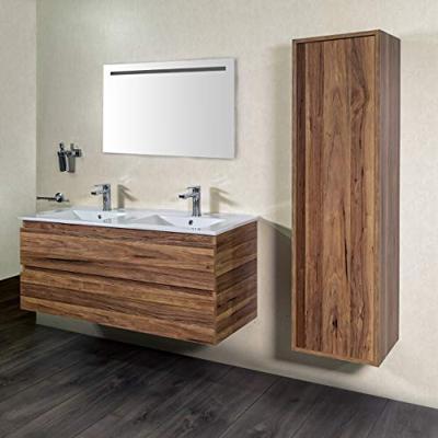 Creavit Badkamermeubelset Sally 120 cm Twee Soft-Close Lades Eiken - Onderkast Sally 120 cm Eiken