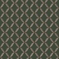 Dutch Wallcoverings Fabric Touch/Bs1 Geometric Dark Grn - Groen - thumbnail