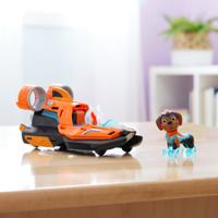 Paw Patrol Mighty Movie Hovercraft met Zuma + Licht en Geluid - thumbnail