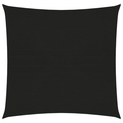 VidaXL Zonnezeil 160 g/m² 2,5x3 m hdpe zwart