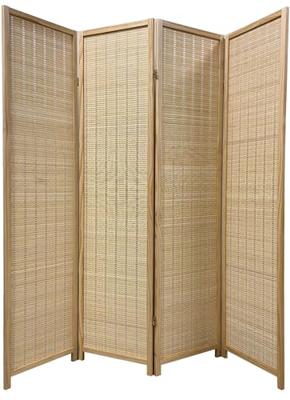 Fine Asianliving Bamboe Room Divider Natural 4 Panel Fine Asianliving Bamboe Room Divider Natural 4 Panel