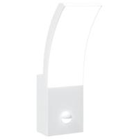 Buitenwandlamp LED met sensors gegoten aluminium wit - thumbnail