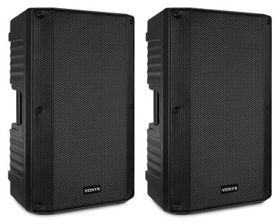Vonyx VSA120S actieve stereo speakerset 12 inch