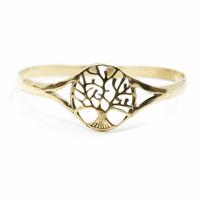 Armband Levensboom Verstelbaar Goudkleurig - thumbnail