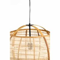 Light & Living Hanglamp 'Reeva' 50cm, kleur Beige - thumbnail
