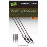 Fox Naturals Submerged Leaders 40 lb 18.1kg 3st. - thumbnail
