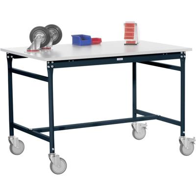 Manuflex BB4025.7016 Bijzettafel basismobiel met multiplex plaat in antraciet RAL 7016, bxdxh: 1000 x 800 x 850 mm Antraciet Manuflex BB4025.7016 Bijzettafel basismobiel met multiplex plaat in antraciet RAL 7016, bxdxh: 1000 x 800 x 850 mm Antraciet