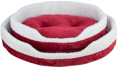 TRIXIE XMAS KATTENMAND NEVIO ROND ROOD / WIT