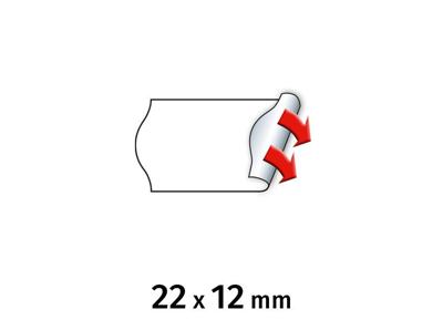 METO Prijslabels 9506155 Permanent hechtend Breedte etiket: 22 mm Hoogte etiket: 12 mm Wit 1 stuk(s) METO Prijslabels 9506155 Permanent hechtend Breedte etiket: 22 mm Hoogte etiket: 12 mm Wit 1 stuk(s)